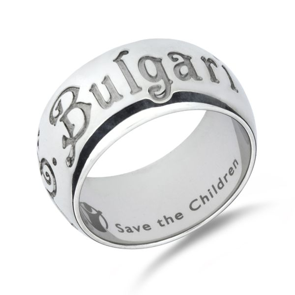 Bulgari Sterling Save the Children Ring | Purple Creek